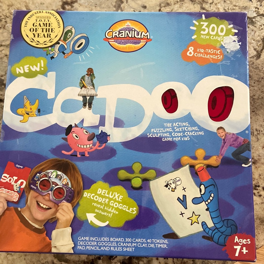 NWT Cranium Cadoo board game